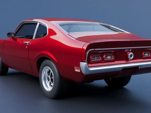 Mercury Comet 1971 3D Print Model