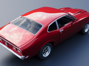 Mercury Comet 1971 Modèles 3D en vedette