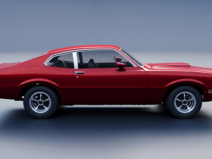 Mercury Comet 1971 Modèles 3D en vedette