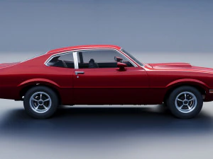 Mercury Comet 1971 3D Print Model