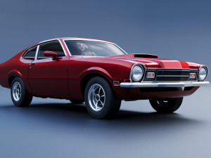 Mercury Comet 1971 Modèles 3D en vedette
