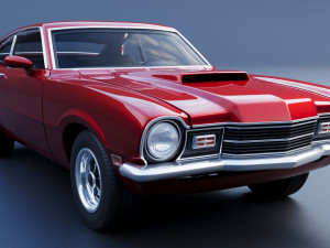 Mercury Comet 1971 Modèles 3D en vedette
