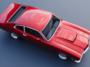 Mercury Comet 1971 3D Print Model