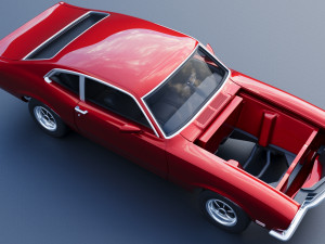 Mercury Comet 1971 Modèles 3D en vedette