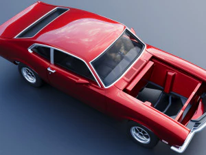 Mercury Comet 1971 3D Print Model