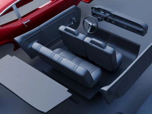 Mercury Comet 1971 3D Print Model