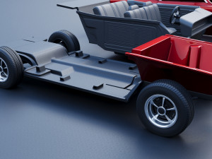 Mercury Comet 1971 Modèles 3D en vedette