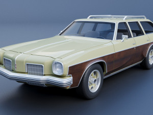 Oldsmobile Vista Cruiser 1973 3D Print Model