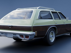 Oldsmobile Vista Cruiser 1973 3D Print Model