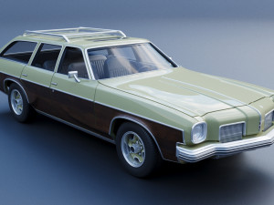 Oldsmobile Vista Cruiser 1973 3D Print Model
