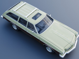 Oldsmobile Vista Cruiser 1973 3D Print Model