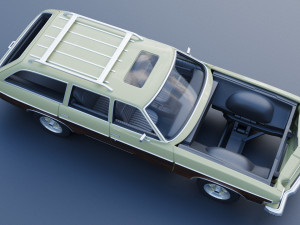 Oldsmobile Vista Cruiser 1973 3D Print Model