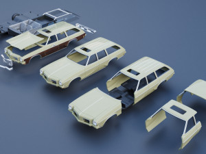 Oldsmobile Vista Cruiser 1973 3D Print Model