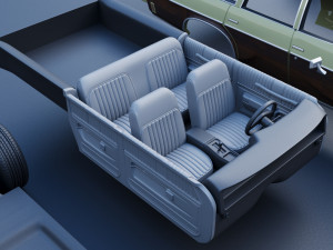 Oldsmobile Vista Cruiser 1973 3D Print Model