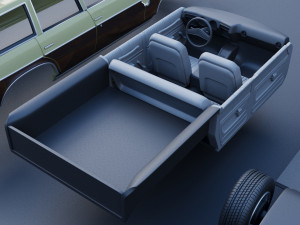 Oldsmobile Vista Cruiser 1973 3D Print Model