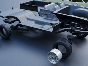Oldsmobile Vista Cruiser 1973 3D Print Model
