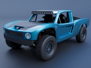 Hoonigan Trophy Truck 3Dプリントモデル