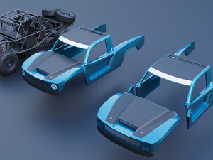 Hoonigan Trophy Truck 3D Print Model