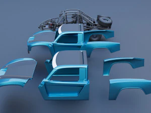 Hoonigan Trophy Truck 3D Print Model