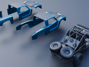 Hoonigan Trophy Truck 3D Print Model