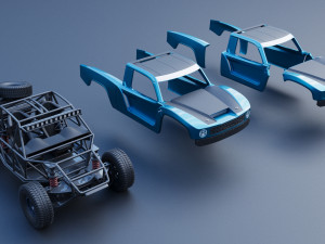 Hoonigan Trophy Truck 3D Print Model