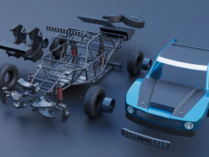 Hoonigan Trophy Truck 3D Print Model