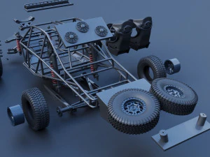 Hoonigan Trophy Truck 3D Print Model