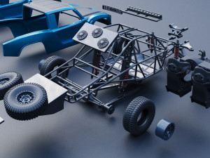 Hoonigan Trophy Truck 3D Print Model