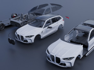 M3 TOURING Model do druku 3D