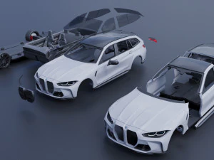 M3 TOURING 3D Принт Модель