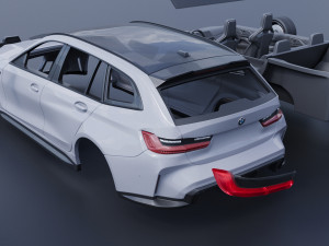M3 TOURING Model do druku 3D