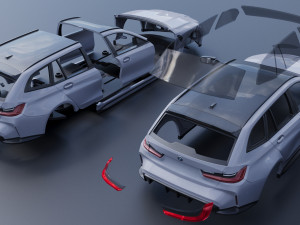 M3 TOURING Model do druku 3D