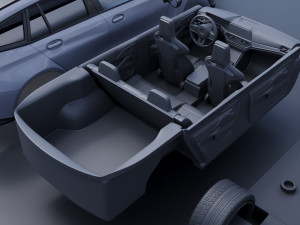 M3 TOURING Model do druku 3D
