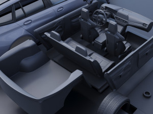 M3 TOURING Model do druku 3D