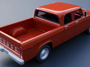 Dodge D200 1967 3D Print Model