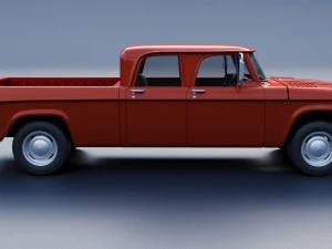 Dodge D200 1967 3D Print Model