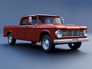 Dodge D200 1967 3D प्रिंट मॉडल