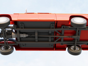 Dodge D200 1967 3D प्रिंट मॉडल
