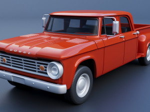Dodge D200 1967 3D प्रिंट मॉडल