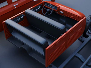 Dodge D200 1967 3D Print Model