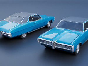 Pontiac Grand Prix 1968 3D-printmodel