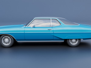 Pontiac Grand Prix 1968 3D-printmodel