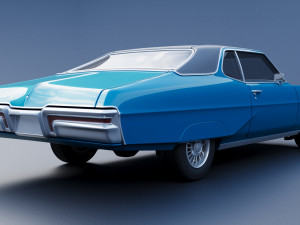 Pontiac Grand Prix 1968 3D-printmodel