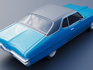 Pontiac Grand Prix 1968 3D-printmodel