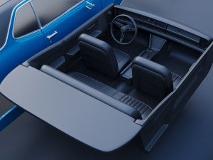 Pontiac Grand Prix 1968 3D-printmodel