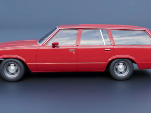 Chevrolet Malibu Wagon 1980 3D Print Model