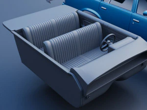 Chevrolet Malibu Malibu 4 Door 1981 3D Print Model
