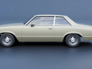 Chevrolet Malibu Coupe 1981 3D Print Model