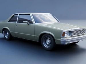 Chevrolet Malibu Coupe 1981 3D Print Model