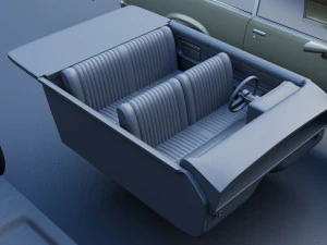 Chevrolet Malibu Coupe 1981 3D Print Model
